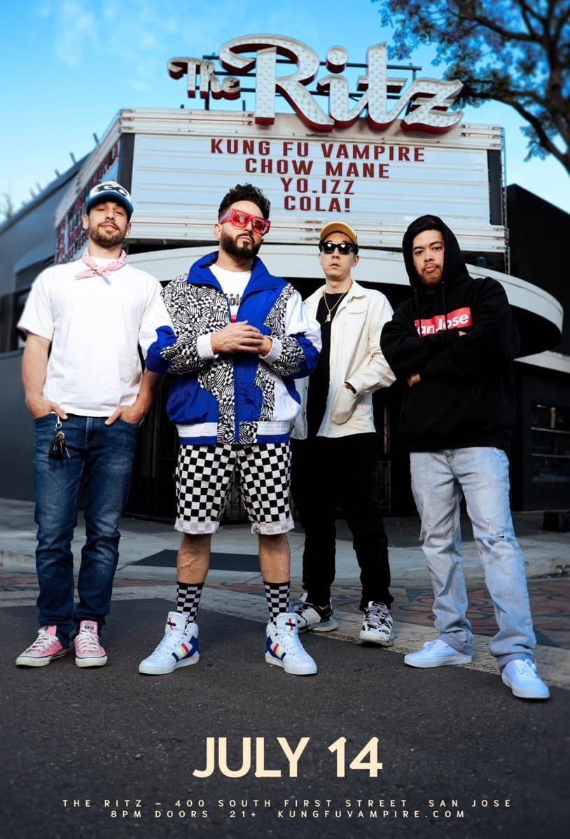art_yoda's tweet image. July 14th!! At the Ritz in San Jose! Mi carnal @KungFuVampire  his crew and more will be hitting the stage !! Putting one hell of a such! #KungFuVampire #KFV #theritzsanjose
