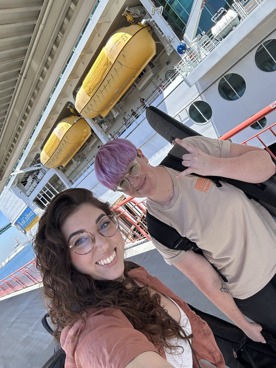 skhali's tweet photo. Cruise time!!!! Attending #GacuCon with @LaceyJMusic 😎 https://t.co/9tjuILPB36