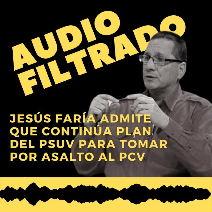 #YoDefiendoAlPCV no se olviden del audio del Camarada eminencia en la economía Jesús Faria!