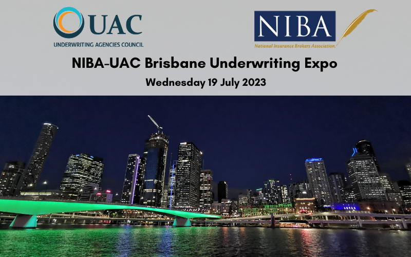 Come along to the #UAC Brisbane Underwriting #Expo at the BNE Convention &amp; Exhibition Centre next week and say hi to LAUW director Declan Rye and senior underwriter Neil Barnett. The #LAUW team is keen to share information with brokers about their broad product range.
#insurance