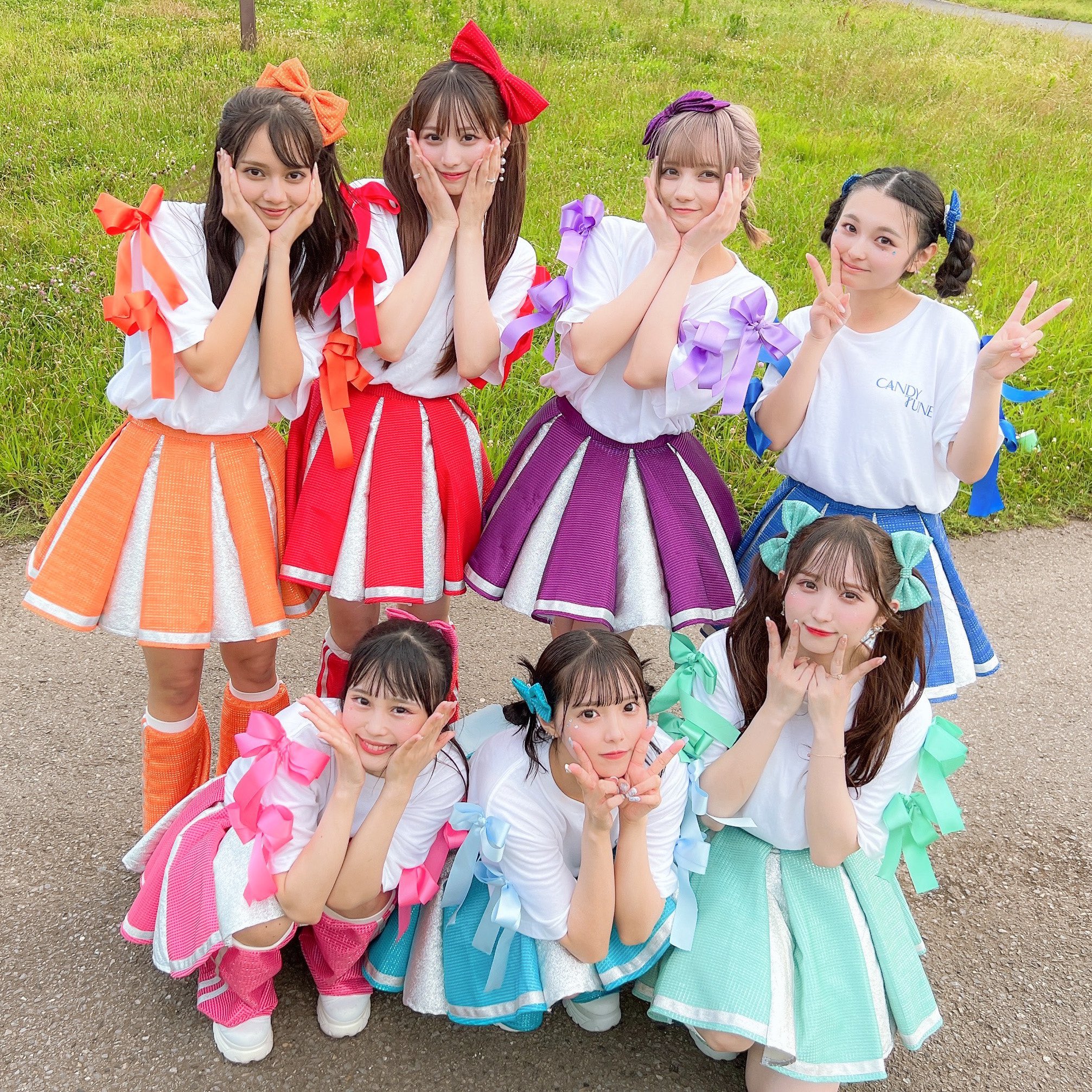 CANDY TUNE 後悔したくないもう二度Tee CANDY TUNE きゃんちゅー 立花琴未 推しアピTシャツ｜Yahoo