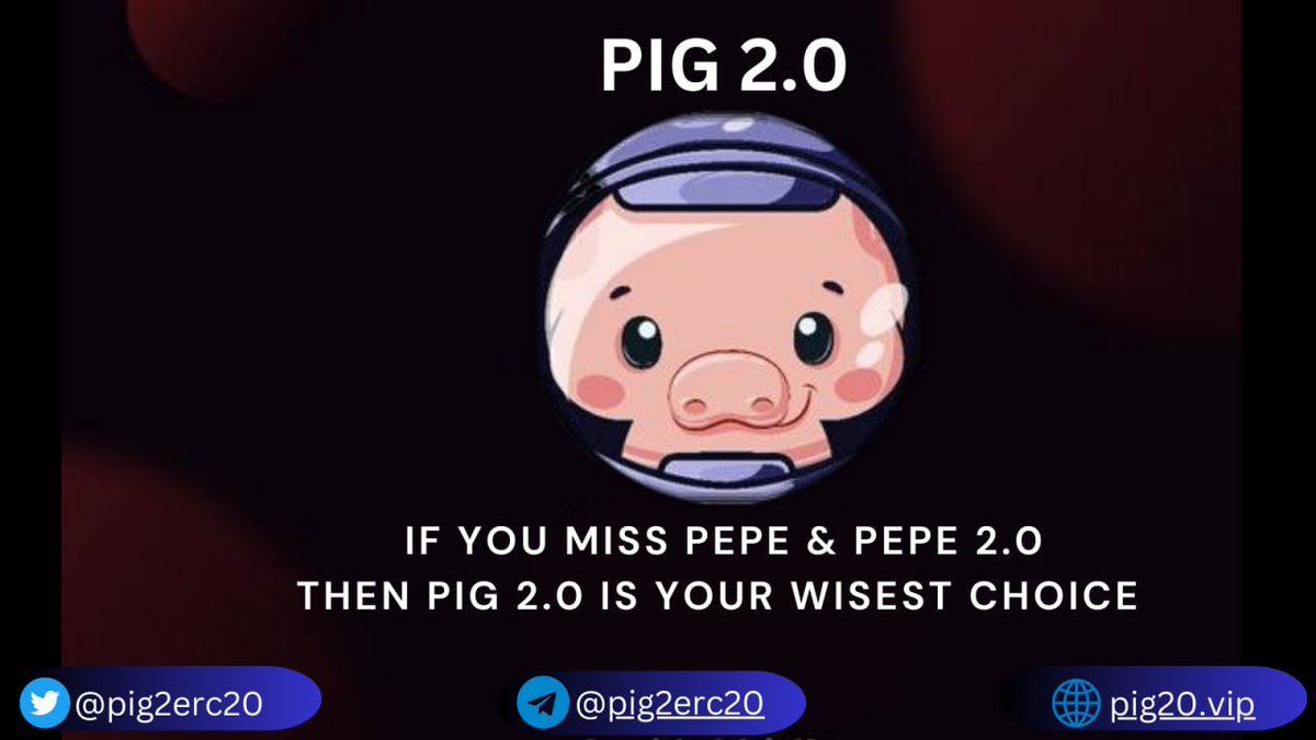 Pig2.0 tweet media