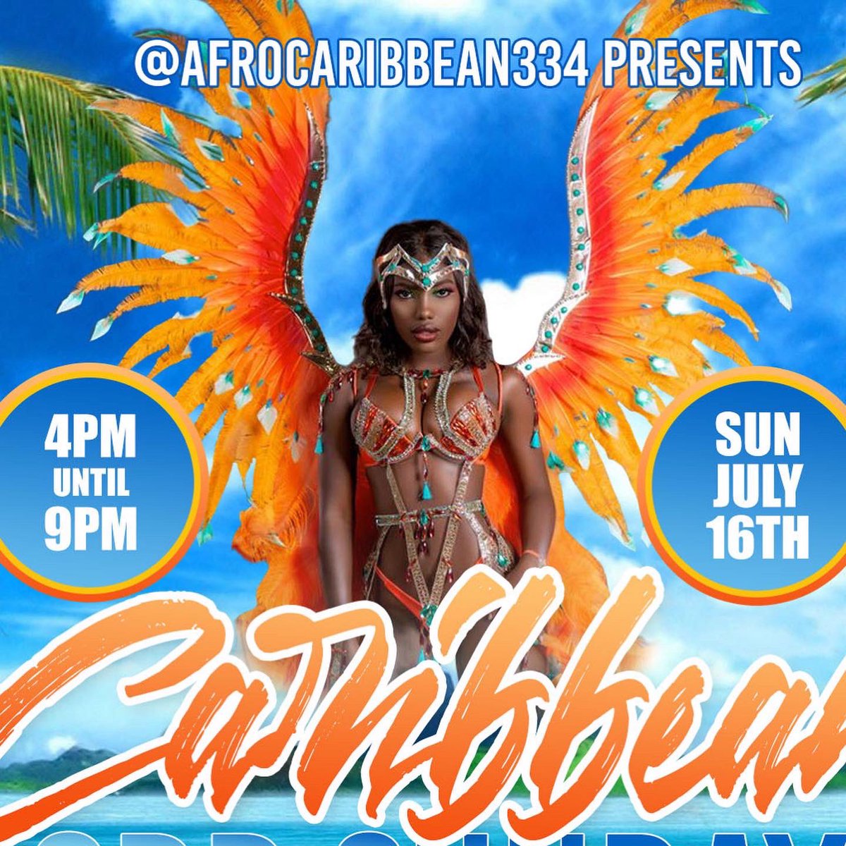 DJTailSpin's tweet photo. Get ready to dance to the hottest Afro-Caribbean beats at our day party on july 16 2023, where we'll celebrate the vibrant culture
THE AFRO-CARIBBEAN DAY PARTY

https://t.co/1yQtzYGX5U https://t.co/7kHwM87pSD