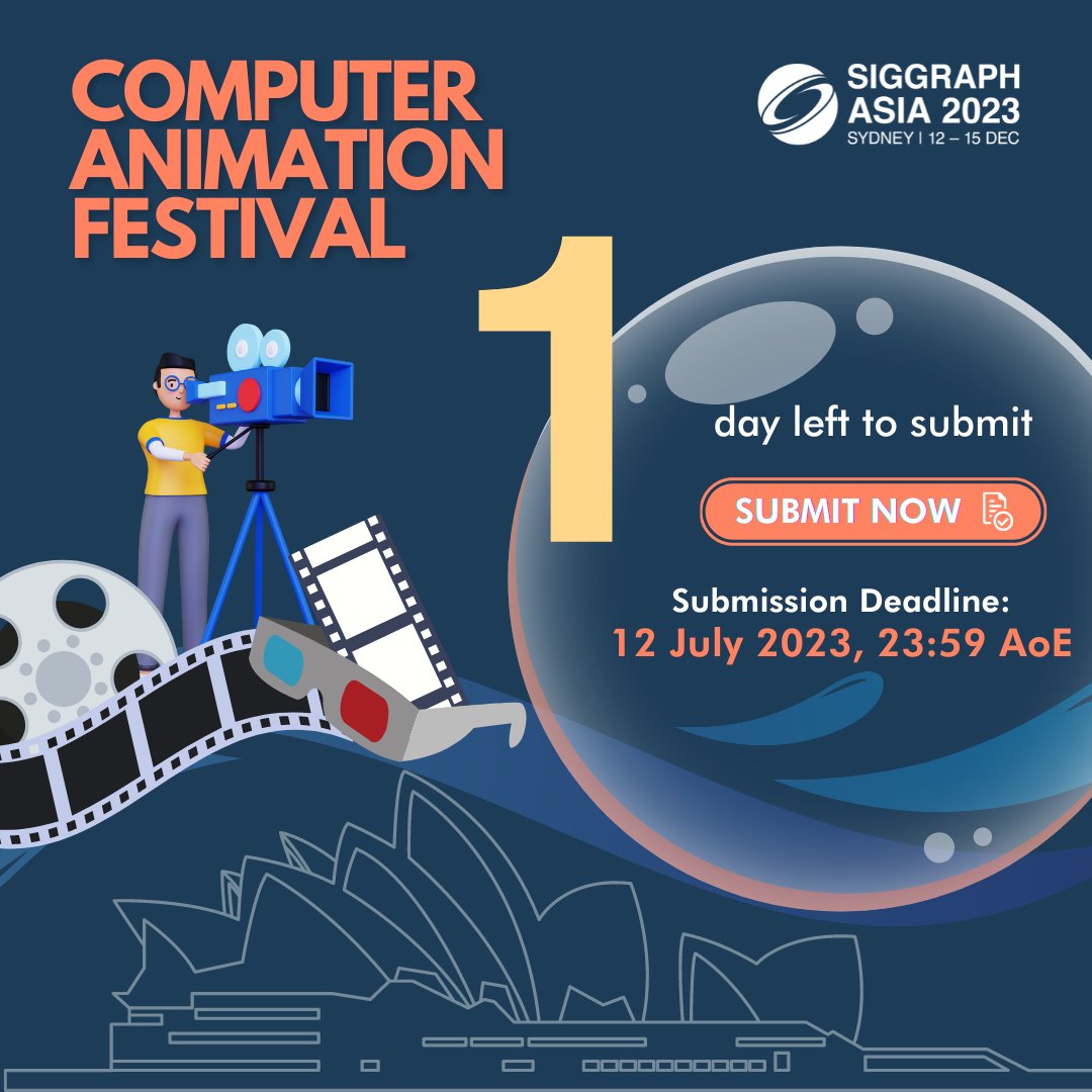 SIGGRAPH Asia ️ Sydney, AU on Twitter "Final day before 