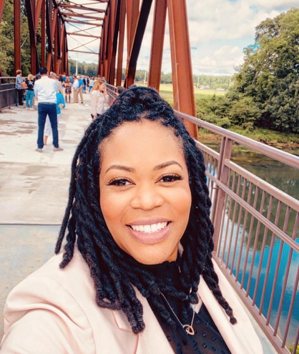What an amazing day of #bridgebuilding this week at the ribbon cutting of the new Rogers Bridge connecting Duluth to Johns Creek! It was so good to see the lovely Gwinnett County Chairwoman Nicole Love-Hendrickson in attendance!  #community #connections #history #womenleaders