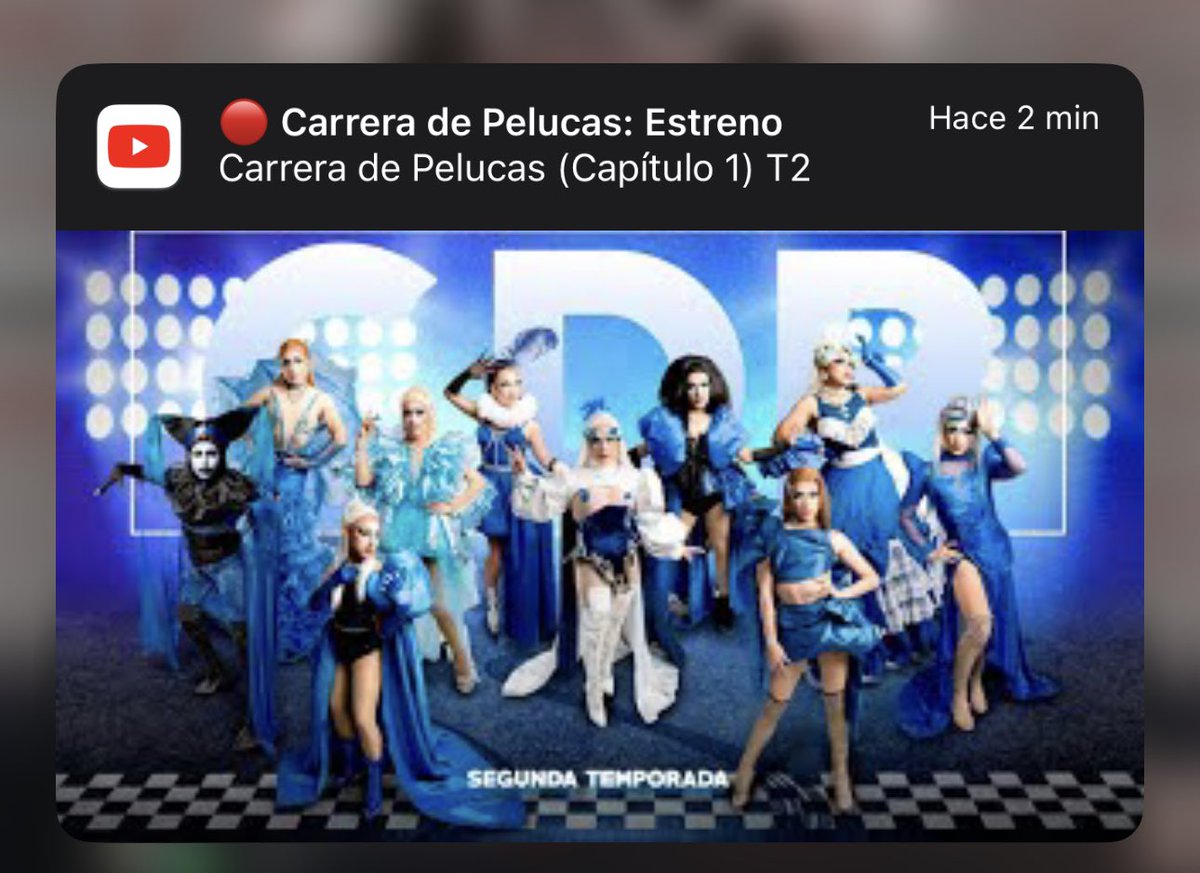 HouseOfDragas's tweet image. Wow! Que emoción!! @CarreraDPelucas ya está aquí!! AMO MUCHO !

Éxito al programa drag Promesa ❤️ #CarreraDePelucas2 #CDP2 #CarreradePelucas ❤️
