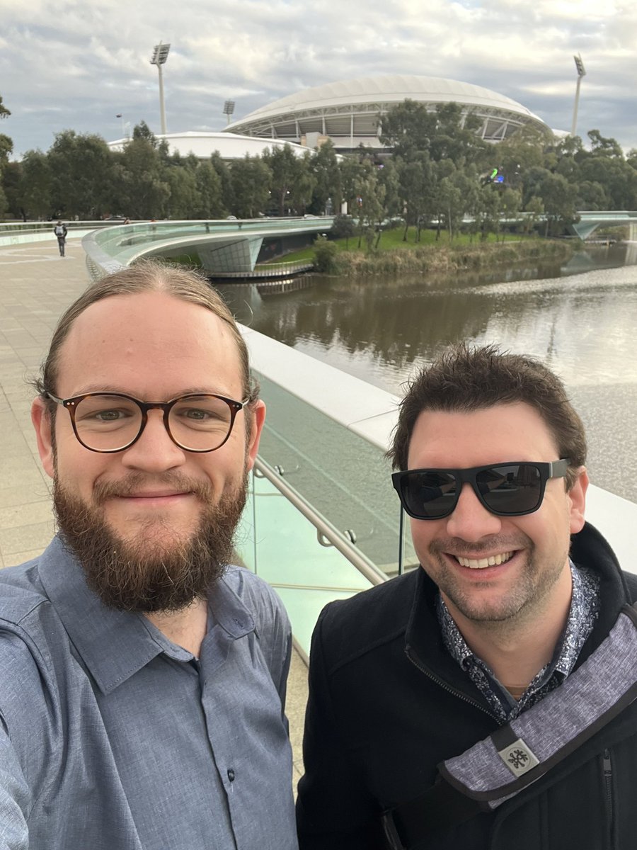 Crispin_szydzik's tweet photo. Excited to be in Adelaide for @anznmf2023 . Just presented my work on organoid research platforms for improving chemotherapeutic outcomes - many interesting talks to come! https://t.co/FZL7Kx0XDQ