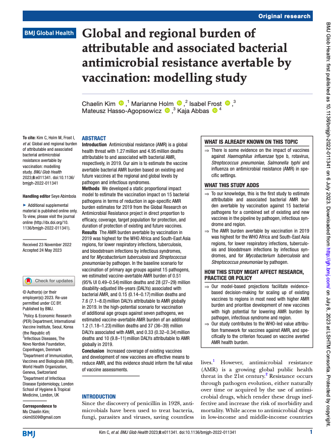 BMJ Global Health tweet media