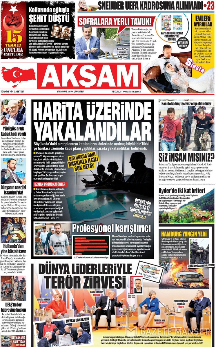 metinsolmaz's tweet photo. 6 yıl önceki Büyükada linçini ve zulmünü hatırlayalım. Arkadaşlarımız "İngiliz parmağı" iye "harita üzerinde yakalanmış"lardı. "Tertip komitesi"lerdi güya.

Hepsi beraat etti. Bu alçaklar özür bile dilemedi. Günlük hayatlarına ve alçaklık eylemeye devam ettiler. https://t.co/cWNw3P9ck7