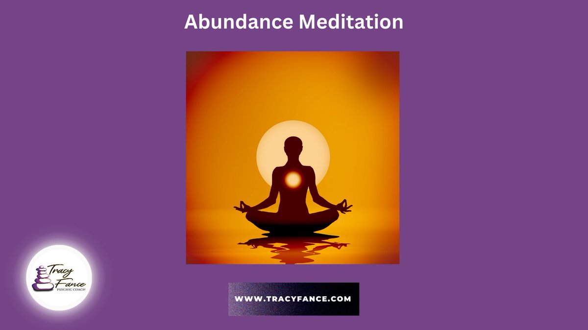 Abundance starts in your mind, I've written you a blog to help you be more abundant, there's a downloadable meditation you can buy too. Read my blog now, click the link: bit.ly/44opMCU  #AbundanceMindset #Abundance #lawofattraction #Coachingwithtracyfance
