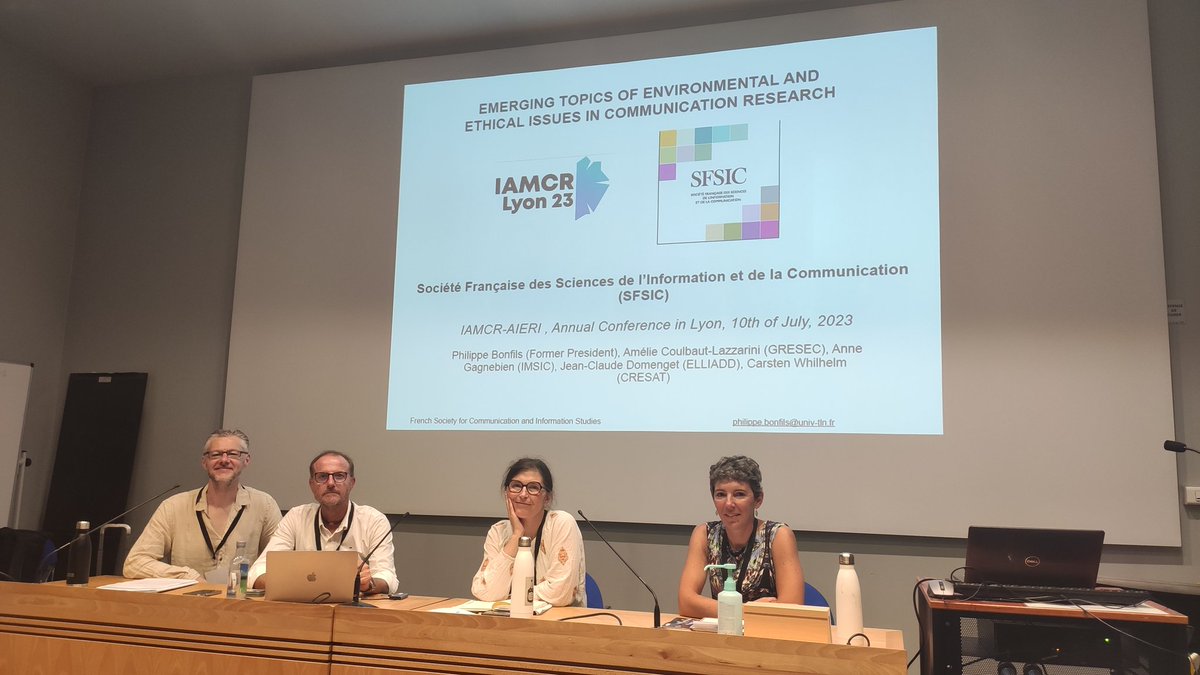 Jean-Claude Domenget (@jcdblog) on Twitter photo Great <a href="/sfsic/">SFSIC</a> Partner Session #IAMCR2023 : EMERGING TOPICS OF ENVIRONMENTAL AND ETHICAL ISSUES IN COMMUNICATION RESEARCH" <a href="/gagnebientln/">anne gagnebien</a> et <a href="/AmelieCoulbaut/">Coulbaut-Lazzarini A</a>, <a href="/jcdblog/">Jean-Claude Domenget</a> (modération : Philippe Bonfils) iamcr.org/lyon2023/envir… Great <a href="/sfsic/">SFSIC</a> Partner Session #IAMCR2023 : EMERGING TOPICS OF ENVIRONMENTAL AND ETHICAL ISSUES IN COMMUNICATION RESEARCH" <a href="/gagnebientln/">anne gagnebien</a> et <a href="/AmelieCoulbaut/">Coulbaut-Lazzarini A</a>, <a href="/jcdblog/">Jean-Claude Domenget</a> (modération : Philippe Bonfils) iamcr.org/lyon2023/envir…