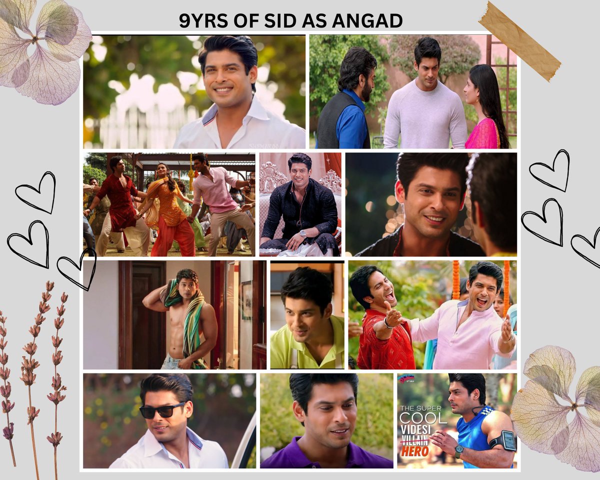 🥰
9Yrs of Sid as Angad
#SidharthShukla || #SidHearts 
#HumptySharmaKiDulhania
#AngadBedi