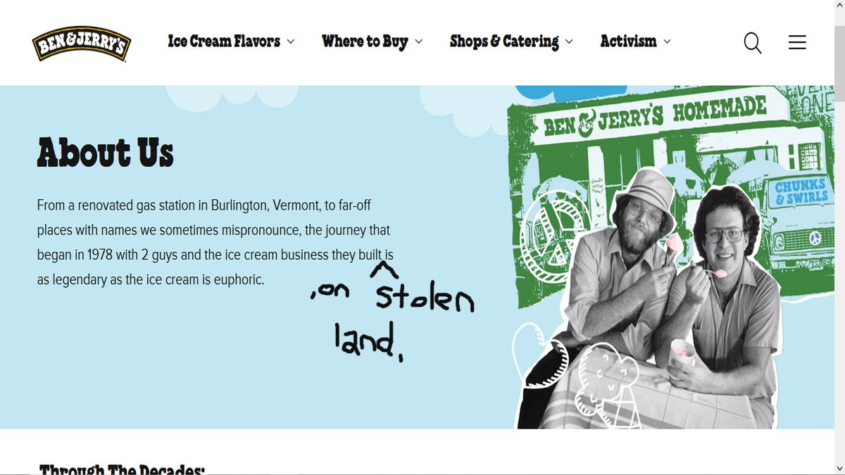 Fez_Fester's tweet photo. @benandjerrys Hello @benandjerrys, I am applying for a web designer position with your company. I have a percentage of Native American blood, you essentially have to hire me per your virtues. Here is my first web page revamping proposal: https://t.co/rU8KaxNkqA