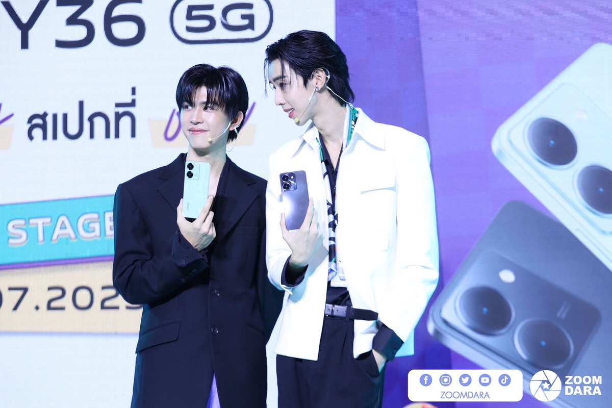zoomdara_online's tweet photo. “เซฟ-จี” ร่วมงาน vivo Y36 5G เครื่องที่ใช่ สเปกที่ชอบ On Stage
#SafeG #เซฟจี
#vivoY365G #เครื่องที่ใช่สเปกที่ชอบ
#vivoTH
#zoomdara https://t.co/BbtdMu4ktE
