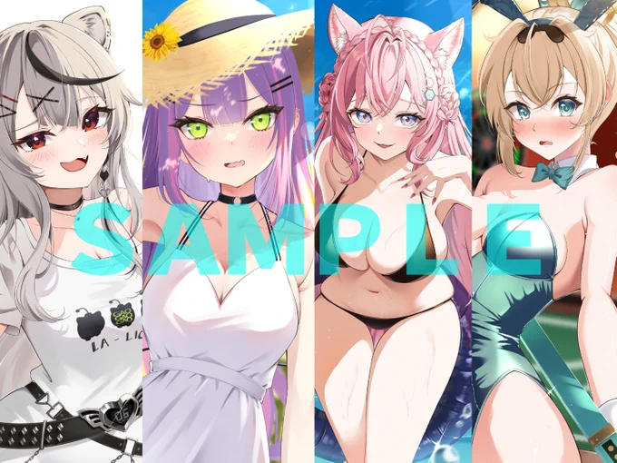 #個人依頼OKなイラストレーターテンプレートお借りしました。ご興味頂けた方おりましたら、お気軽にご連絡くださいませ。添付画像はFAです。絵柄の参考に御覧ください。またLive2Dモデリングも出来ますので、併せてご検討頂ければと思います。 