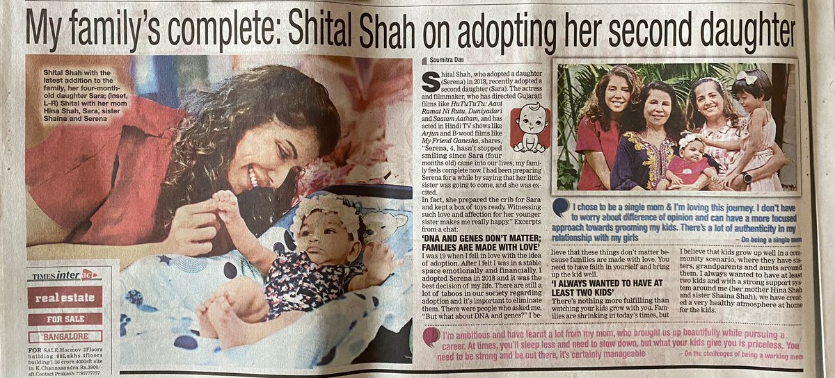 anopatel's tweet photo. #INSPIRED @SoumitraDasTOI - beautiful story on a beautiful woman! https://t.co/P7E4mx5ZEC