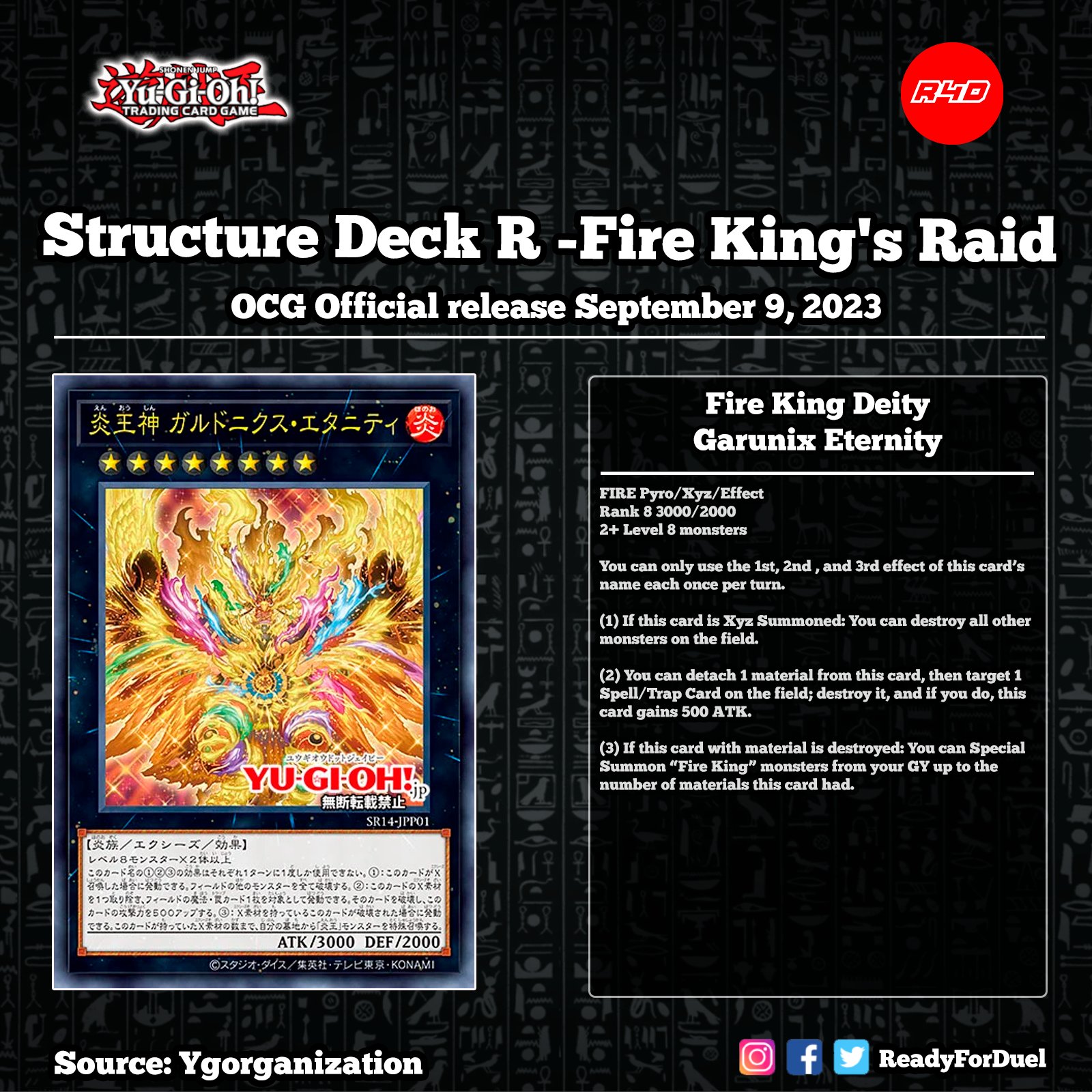 ReadyForDuel on X: "New Fire King Structure! #遊戯王 #TCG #YuGiOh #MasterDuel  https://t.co/dMKc8V3DRB" / X