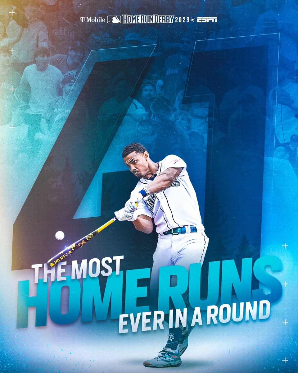 Mariners's tweet photo. History made in front of the home crowd.

@JRODshow44 | #HRDerby https://t.co/mB5VoSZy4V