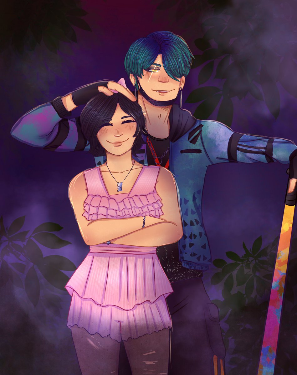 MarshyM0M's tweet photo. Just... Them โค๐ #DeadbyDaylight #Fengmindbd #Trickster https://t.co/Rzj5JQd3i1