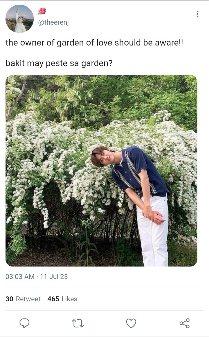 solijule's tweet photo. bakit may peste sa garden?

isang #renmin au; https://t.co/Kb0PD8GIlP