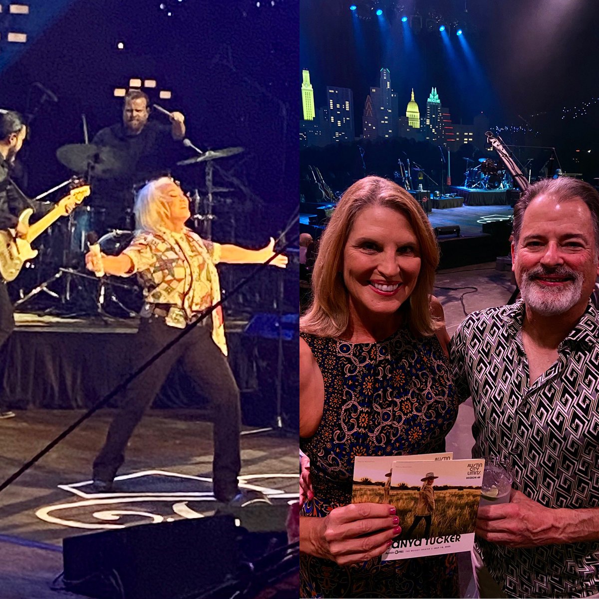 Tanya Tucker still has some pipes! A legendary performer who stands the test of time. What a show at tonight’s @acltv taping.