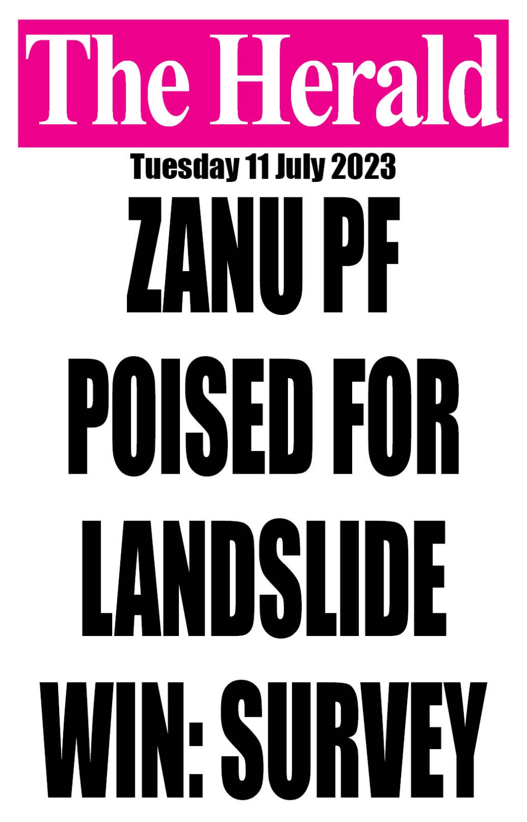 The Herald Zimbabwe on Twitter: "Stories making the headlines in today