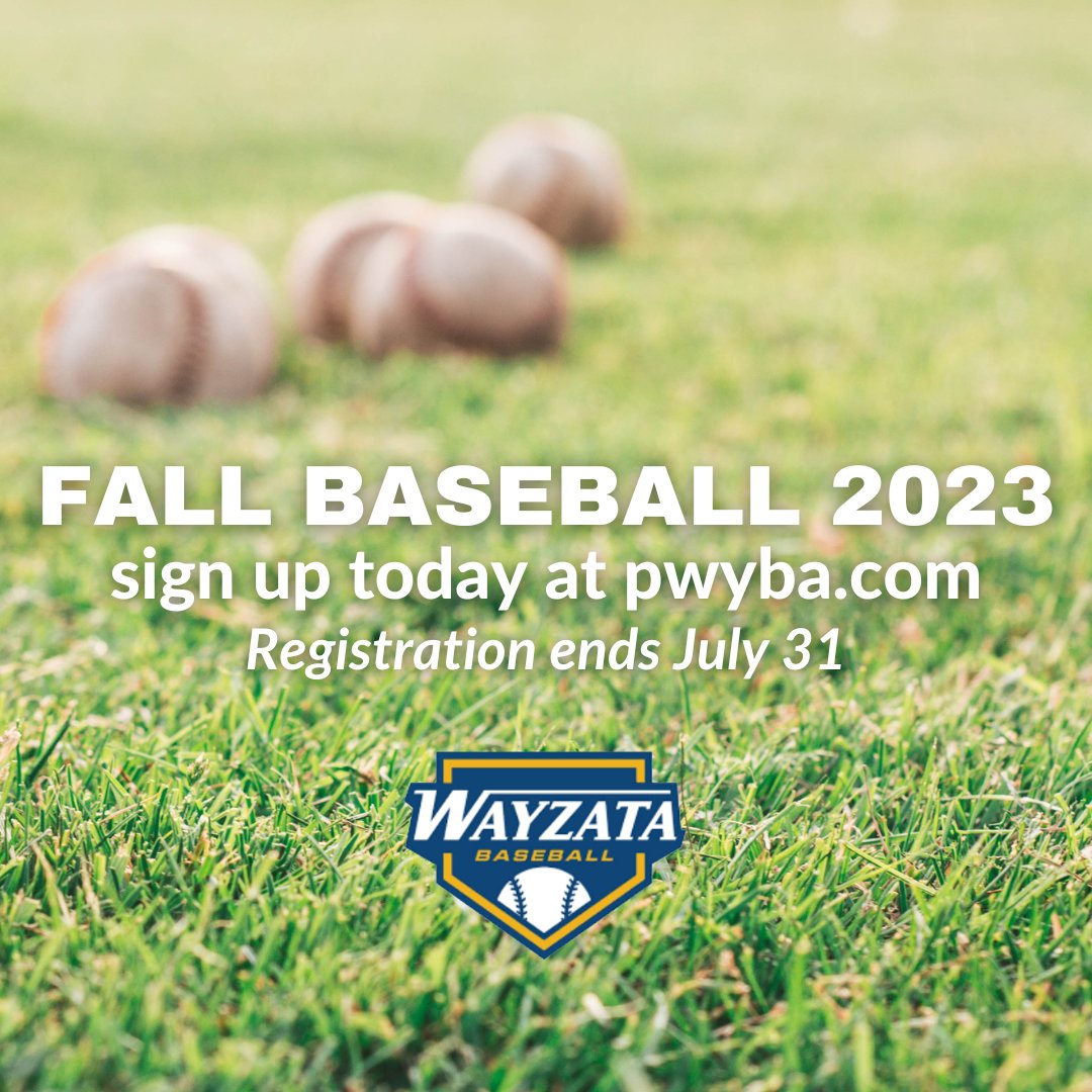 PWYBA's tweet image. Registration is open for Fall Ball 2023. Sign up today at pwyba.com.