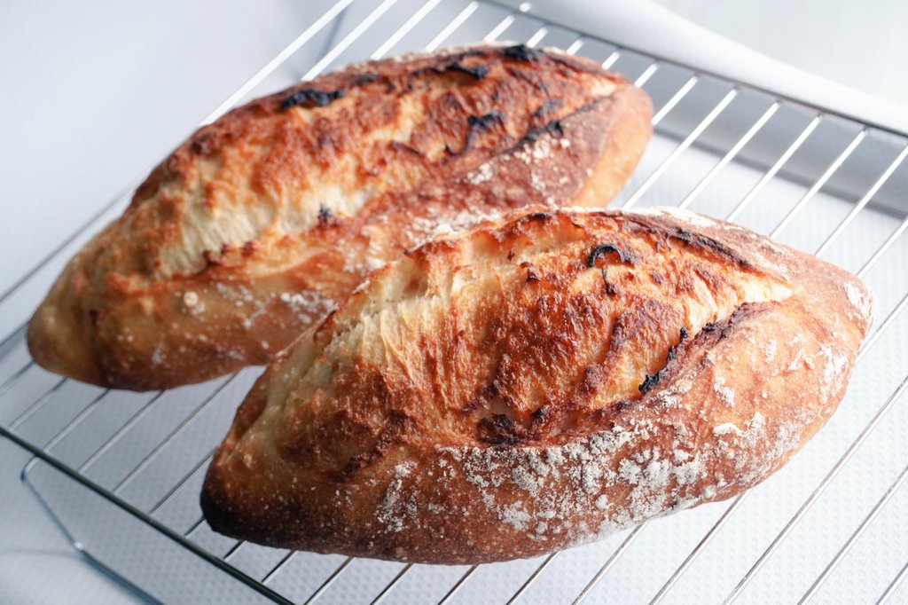 BreadmakerM's tweet image. シンプルなクッペを焼きました。
オートミール入りが続いたので、焼き上がりに大満足です😋