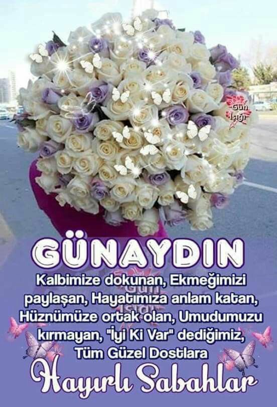 Gününüz aydın sağlıklı huzurlu bereketli bir gun gecirmenizi dilerim. Hayırlı sabahlar.