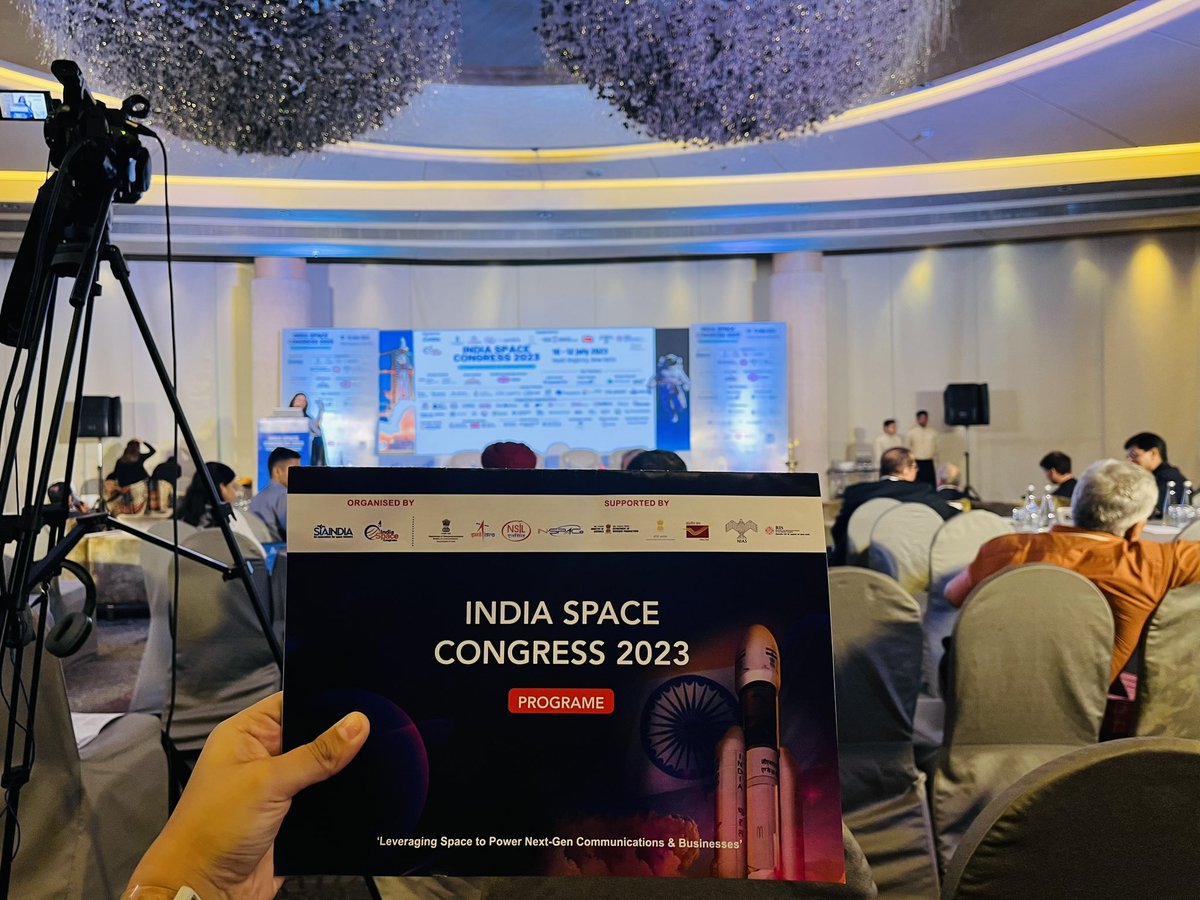 Resham_sng's tweet image. Team @interstellar_go at the Day 2 of India Space Congress 2023. 🔭🚀🛰️

Stay tuned with @interstellar_go for all the updates.

@satcom_india  @girichaitanya19 @_kanikasharma #spaceforall #spaceconference #2ndISC2023