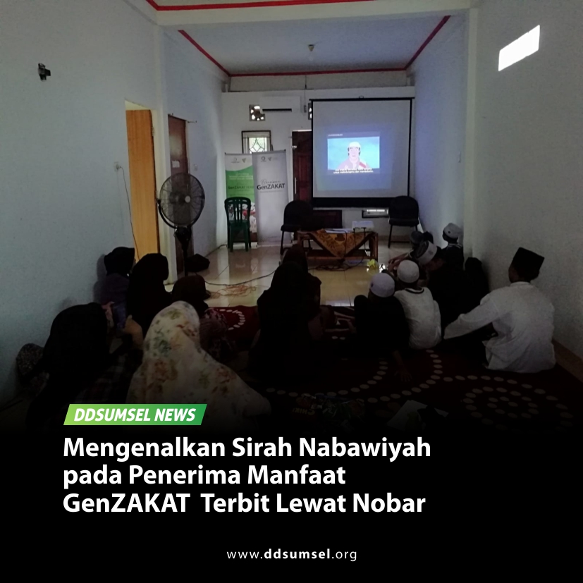 DDSumsel's tweet photo. Antusiasme Penerima Manfaat (PM) beasiswa GenZAKAT Dompet Dhuafa Sumsel Terbit begitu terasa saat mereka mempelajari kisah Nabi Muhammad SAW melalui sebuah acara menonton bersama (nobar).

Selengkapnya:
https://t.co/DqGzZ1gl9Y

#NewsDD #KebaikandariHati #SinergiKebaikan https://t.co/bgFxbMbc7y