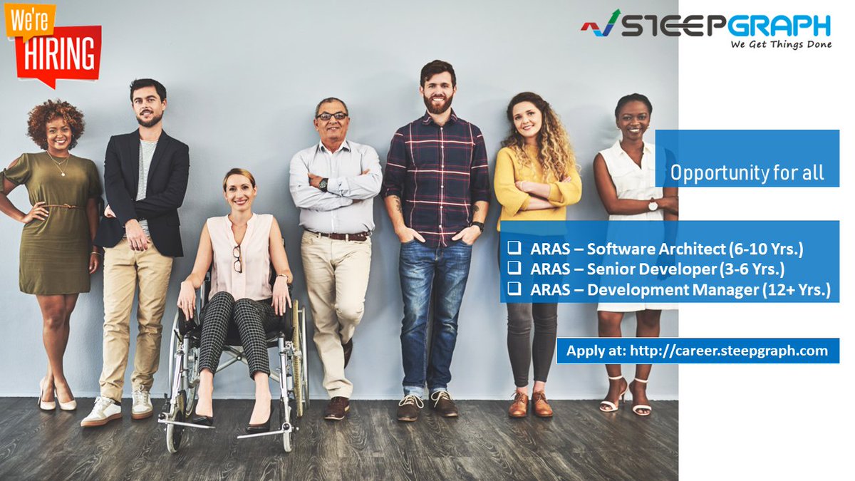 steepgraph's tweet image. #hiringnow
#SteepGraph is hiring #aras Software Architect, Senior Developer, and Development Manager (ARAS Delivery Managers).

Apply here :
- bit.ly/41lnIdE
- bit.ly/41Fr4rz
- bit.ly/43LNUzK