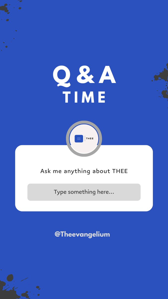 Theevangelium's tweet image. It's Q and A with THEE

#theevangelium
#QandAsession
