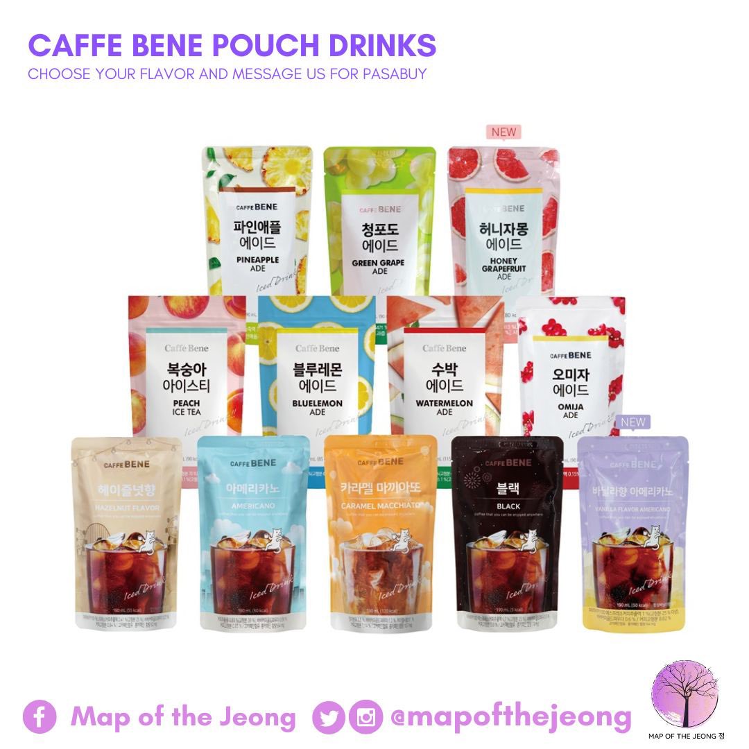 mapofthejeong's tweet photo. Available and ready to ship drinks:
🧊Blue Lemonade
🧊Peach Iced Tea
🧊Sweet Americano

If you want to buy other flavors, DM us now!

💵 Php 80 per pouch
💵 Php 380 per box of 10 pouches

🏷️ caffe bene pouch drink tiktok drink https://t.co/C8uu0Dlynb