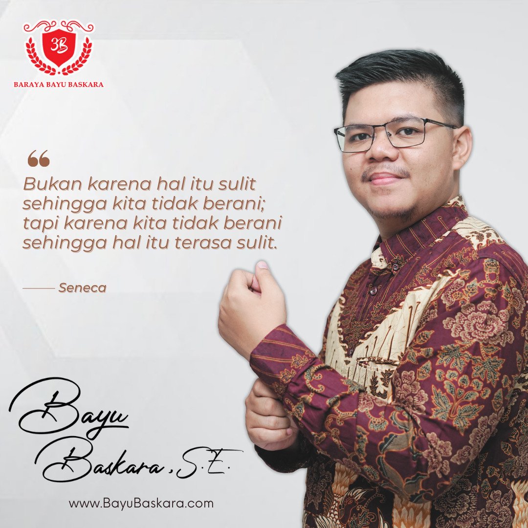 barayabayu's tweet photo. "Suatu hal tidak akan terasa sulit apabila dijalani dengan adanya keberanian
#BarayaBayuBaskara #3B #BayuBaskara #Dapil6 #Tampil2024 #KabupatenBogor #Ciseeng #Rancabungur #Parung #Kemang #Tajurhalang #Bojonggede #Gunungsindur #Reminder #Berani" https://t.co/7tKwLznEp1