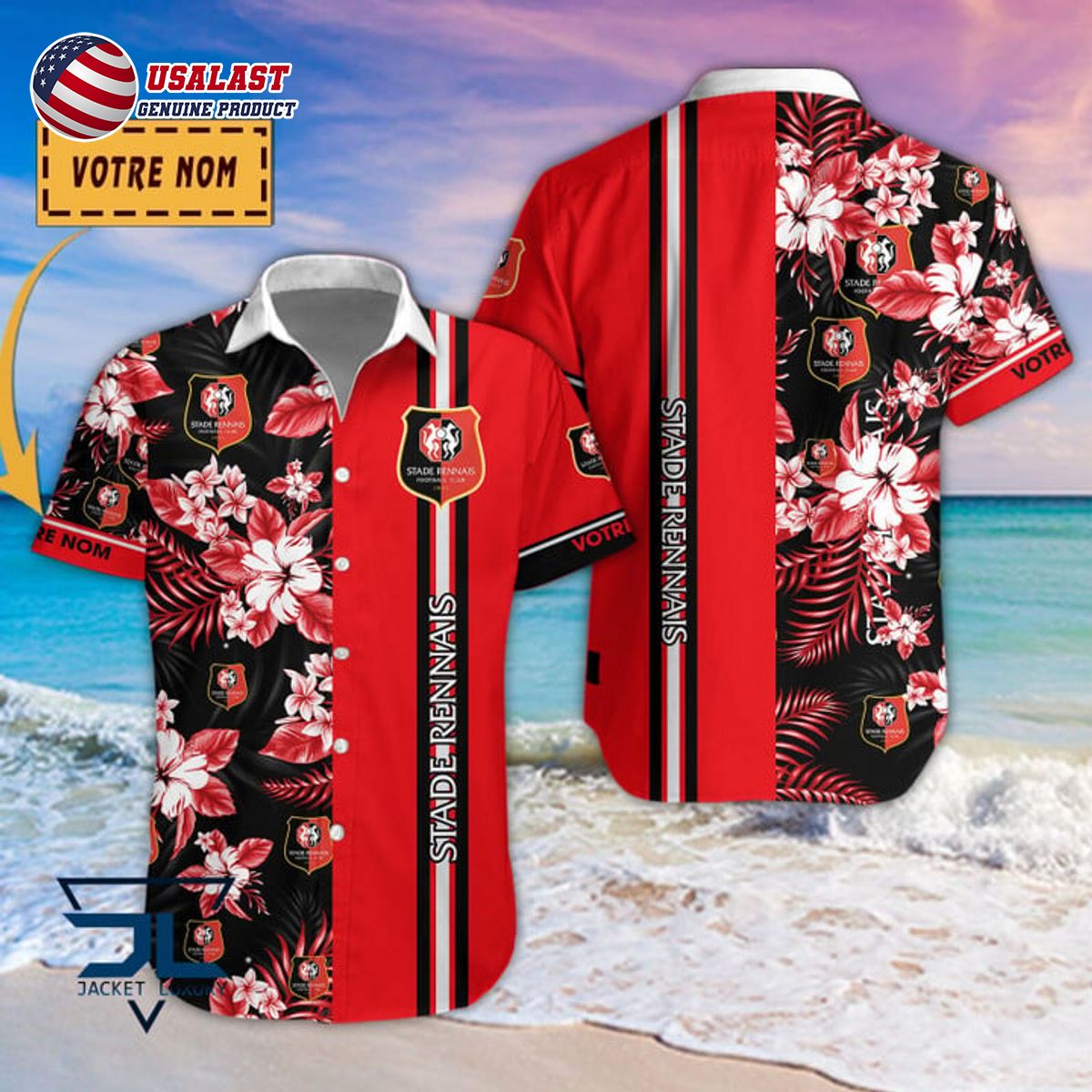 UsalastStore's tweet photo. Stade Rennais F.C Personalized Ligue 1 Hibiscus Hawaiian Shirt

It's like being transported straight to paradise while cheering on your favorite team.

https://t.co/0Hi0rMaVuh https://t.co/wsTnV8gQgK