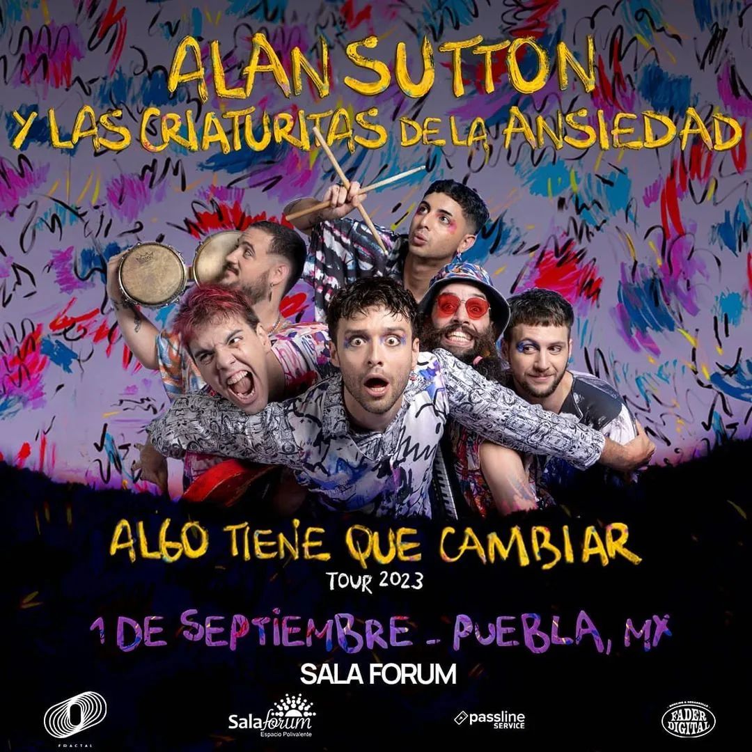 bengala_press's tweet photo. Alan Sutton y las criaturas de la ansiedad | Puebla 🔥💥💥
¡Bandita! Tenemos una cita el próximo 01 de septiembre, #AlanSutton y las criaturitas de la ansiedad llega a #Puebla 📍#SalaForum 🤯🤯
🎟️: https://t.co/rs6qqzXtBK
#alansuttonylascriaturitasdelaansiedad https://t.co/31yaAh1csI