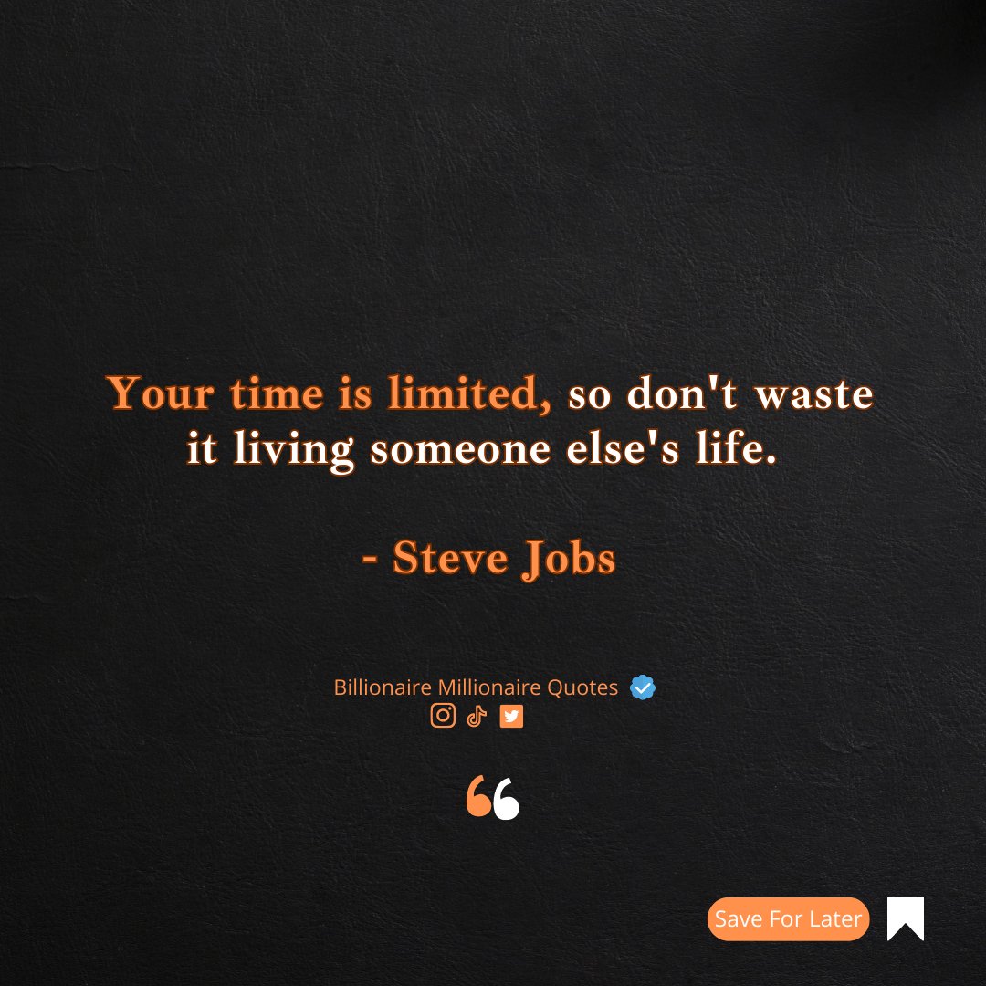 b_mquotes's tweet photo. Tap ❤️ and Retweet it If you liked it.

#quotes #quoteoftheday #millionaire #billionaire #motivationalquotes https://t.co/CBckGG3FKG