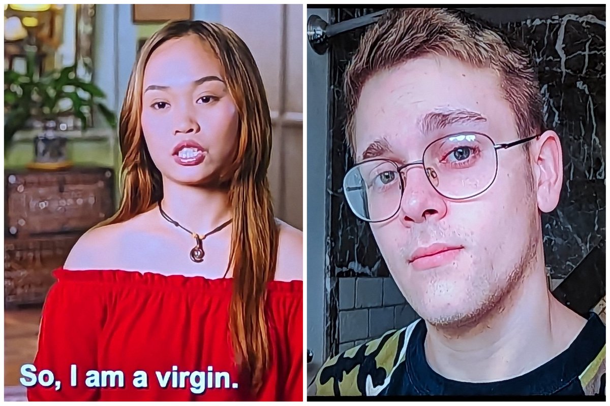 CheckmateKevinB's tweet photo. Yeah, something tells me she doesn't need to be scared about him having a big peeener. 🙄
Insecure little bugger 
#90dayfiancetheotherway 
#90DayFiance https://t.co/PL7koa5itL