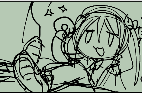 夏コミの本文下書きちょいみせ カンナちゃん中心+ちょっとだけですがフブキちゃんや夏イベラビット小隊もでてきますよ～