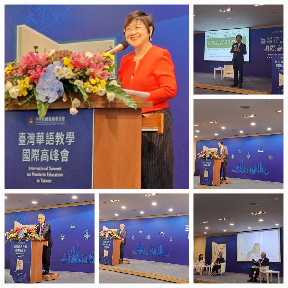 Thanks to @OCAC_Taiwan for the inspiring part 1 of the #InternationalSummitOnMandarinEducation in Taiwan. #臺灣華語教學國際高峰會