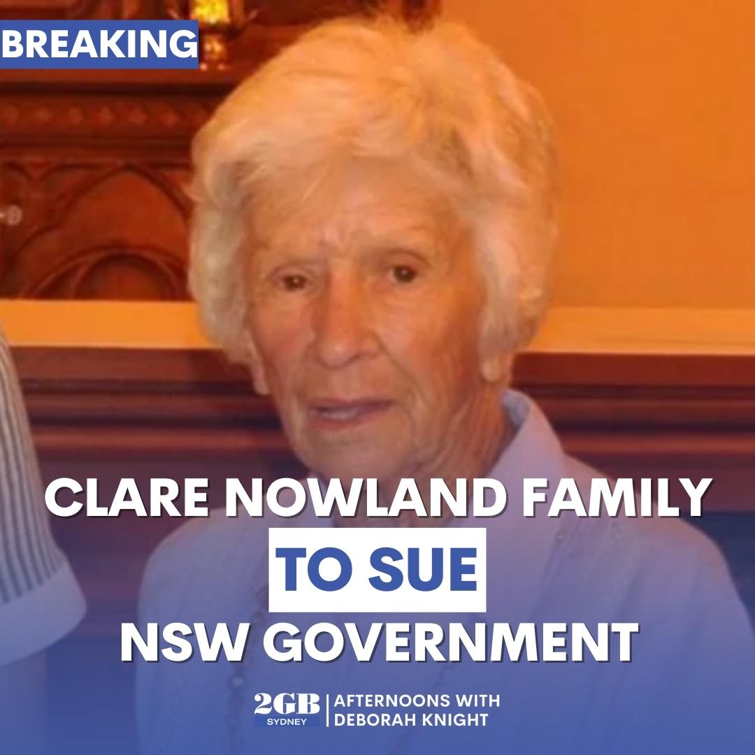 2GB Sydney On Twitter Clare Nowland s Family Have Begun Legal Action 2gb-sydney-on-twitter-clare-nowland-s-family-have-begun-legal-action