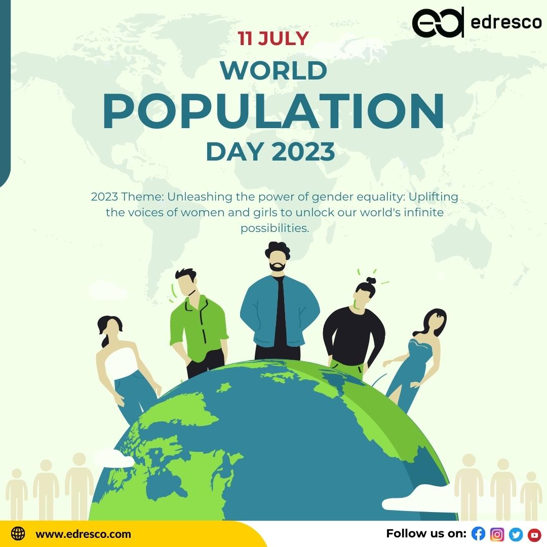 edresco24's tweet photo. “Unleashing the power of gender equality: Uplifting the voices of women and girls to unlock our world's infinite possibilities”.
#WorldPopulationDay #ChoiceMatters #PopulationMatters #EqualAccess #edresco https://t.co/pTcvPW8xiU
