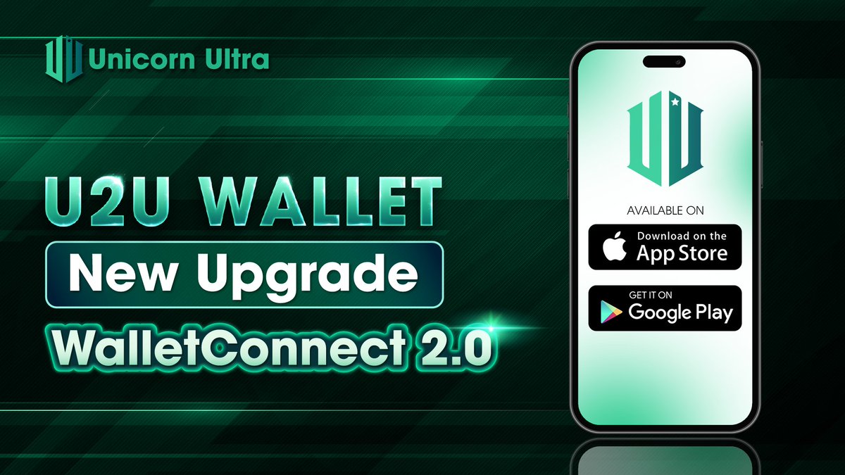 u2u_xyz's tweet photo. U2U Wallet New Upgrade: WalletConnect 2.0!

✨ Explore enhanced features and a better user experience. Upgrade now on Appstore and Google Play.

⚠️ Starting July 25, WalletConnect 1.0 will no longer be supported. Update to the latest version for a seamless wallet experience. https://t.co/Z2LQXDEf17