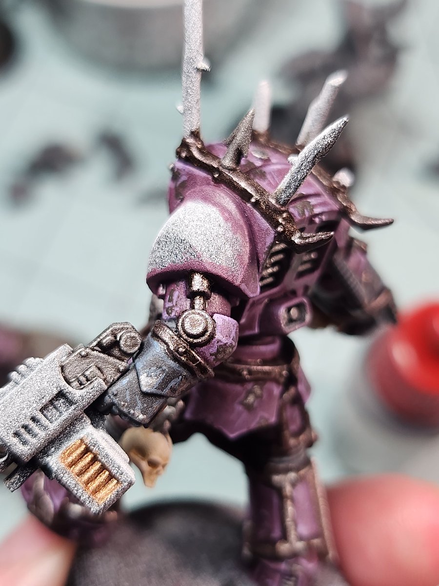 Digest_Paints's tweet photo. #hobbystreak day 200.
Well this is it, my last post on this dumpster fire indefinitely. Don't know if I'll be back but for now I'm migrating over to Mastodon so if you have an account hit me up. 
#PaintingWarhammer #WarhammerCommunity #warhammer40k #paintingminis https://t.co/kV0D9K5oPA