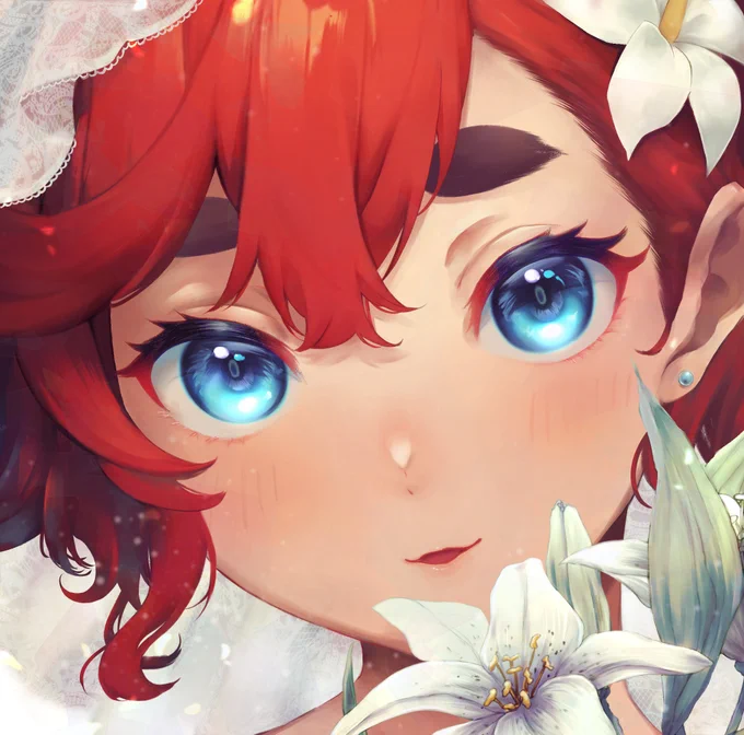 水星の魔女25話面白かったですね! やっぱり結婚式のシーンは欠かせないっていうか~ ブーケトス受け取ったのがペトラで微笑ましくなっちゃったし セセリアちゃんがどすけべシスター姿で神父やってくれたのも良かったっていうか~ 本当もう最高でした #水星の魔女25話 #水星の魔女 #G_Witch