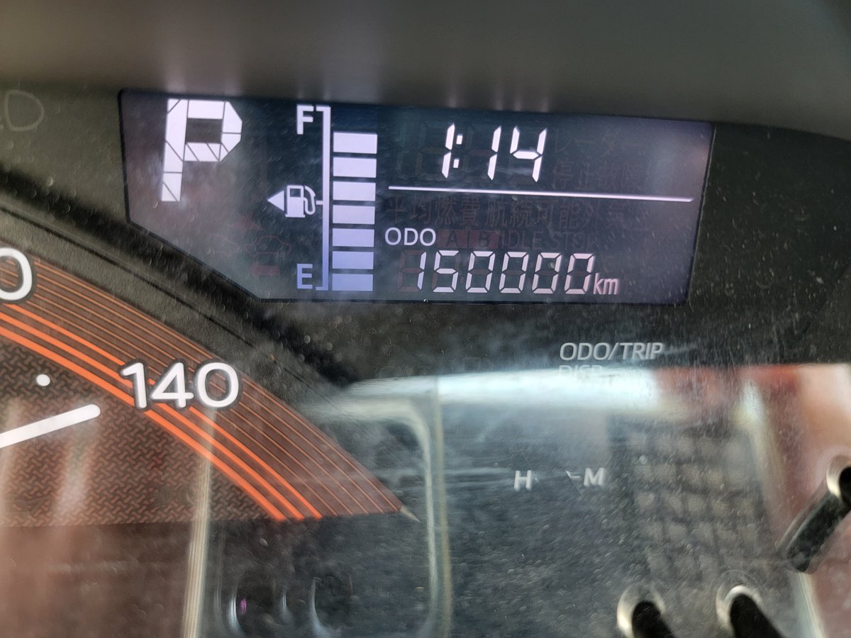 tamtamtigersfan's tweet photo. 近所ちょい乗りで、ちょうど15万㎞になりました。ここから思いがけない不調もあるかもしれませんが、大事に乗りたいと思います。
#ダイハツ #タント #LA600 https://t.co/r6wLW0rMFm