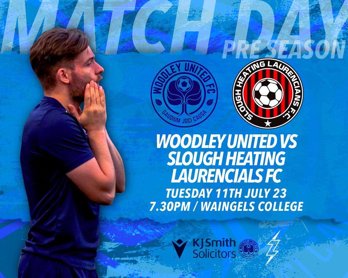 WoodleyUtdFC's tweet photo. Match Day⚽️

Pre Season game #️⃣3

🆚️ @SHLauries2016 
🗓 Tuesday 11th July
📍 Waingels College 
⏰️ 19:30 KO

#WeAreUnited https://t.co/gP2wT5hAo8