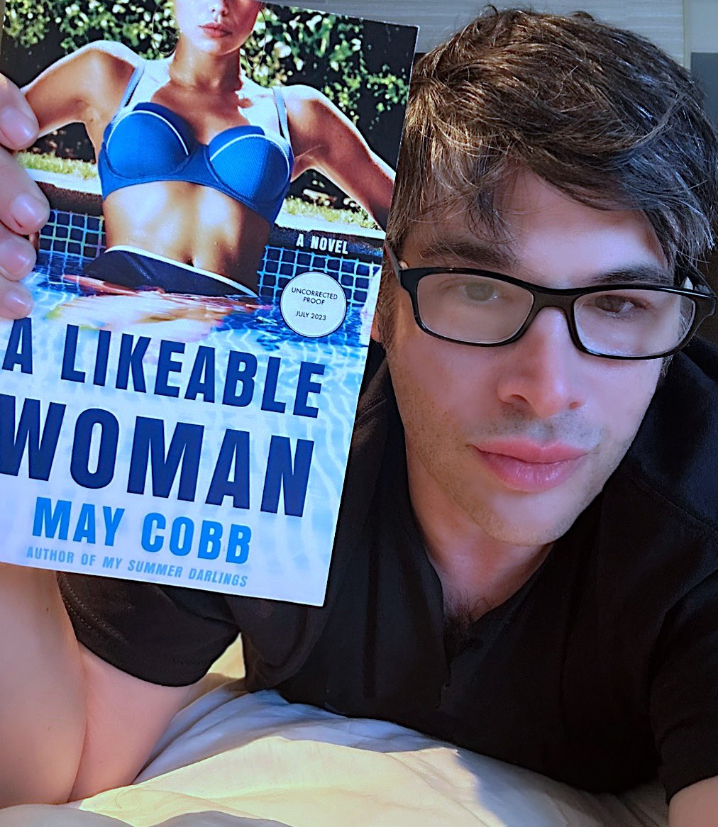 JoshSabarra's tweet photo. Happy book birthday to my dear friend, @maykcobb! A LIKEABLE WOMAN is available now from @BerkleyPub โ and is a suspenseful #summer read you wonโt want to miss. #JoshSabarra #MayCobb #ALikeableWoman #books #suspense #thriller #fiction #novel #reading #HotSummerReads https://t.co/ZdKGRIeZcG