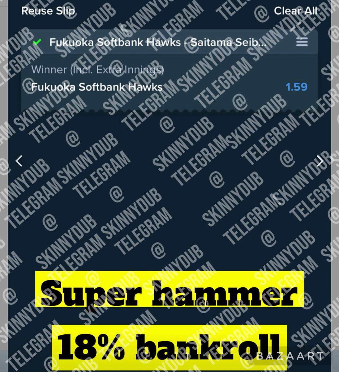 cheapSkinnyBets's tweet photo. Recap 2-2 = -12% #Skinnybets https://t.co/sEHv8scvJJ